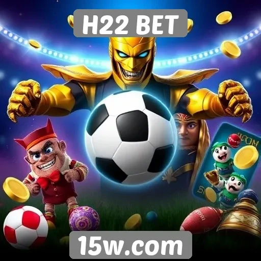 Jogos populares disponíveis na plataforma H22 BET